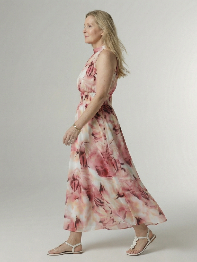 Vestido Midi Halter