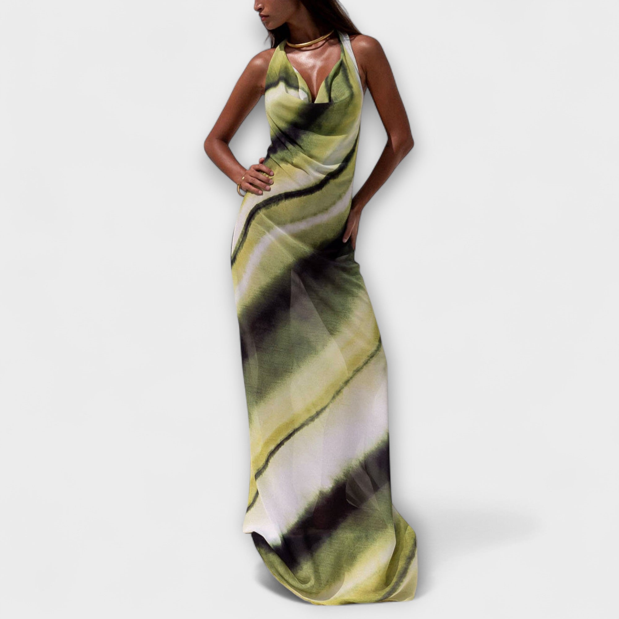 Vestidos maxi clásicos con degradado