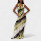 Vestidos maxi clásicos con degradado