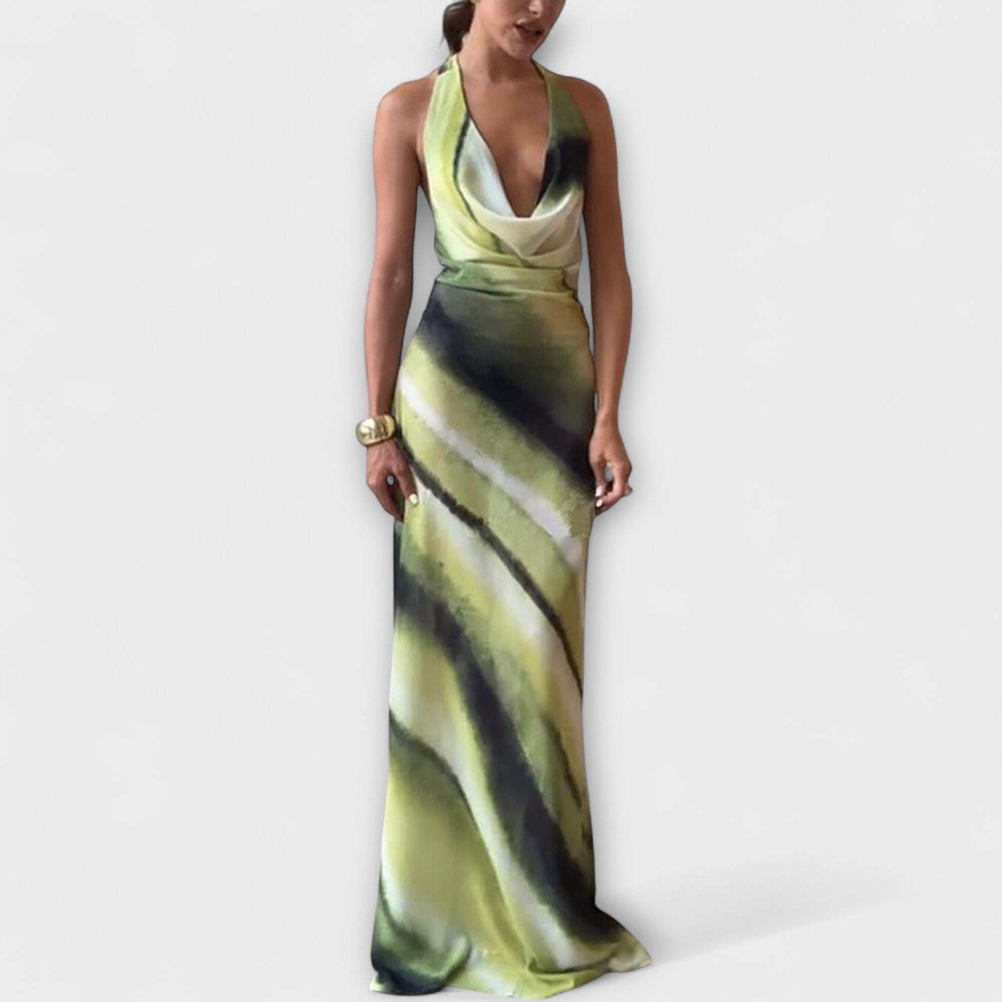 Vestidos maxi clásicos con degradado