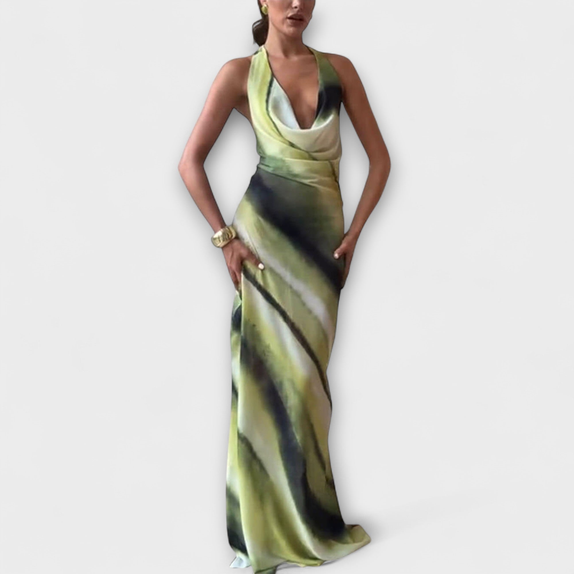 Vestidos maxi clásicos con degradado