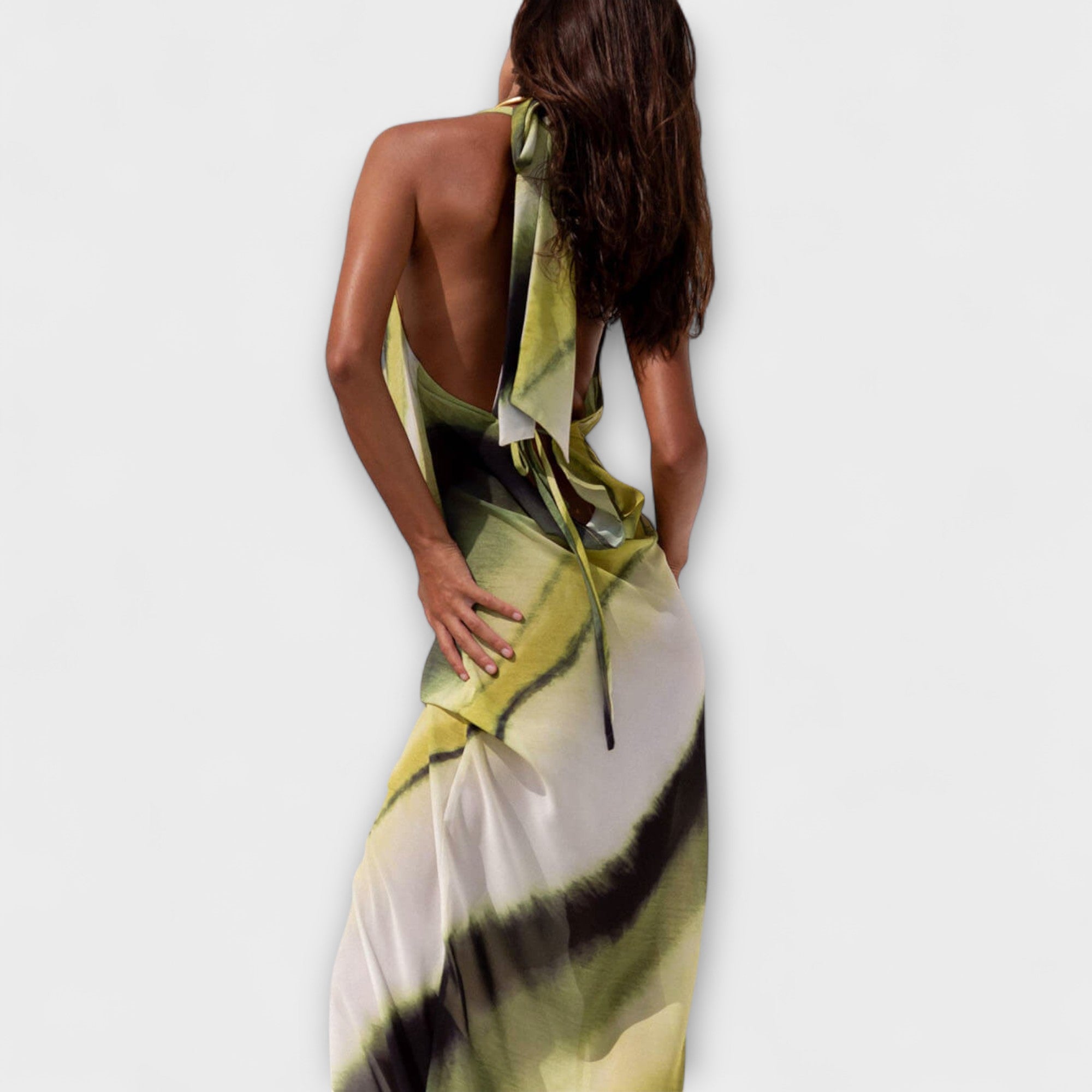 Vestidos maxi clásicos con degradado