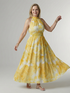 Vestido Midi Halter