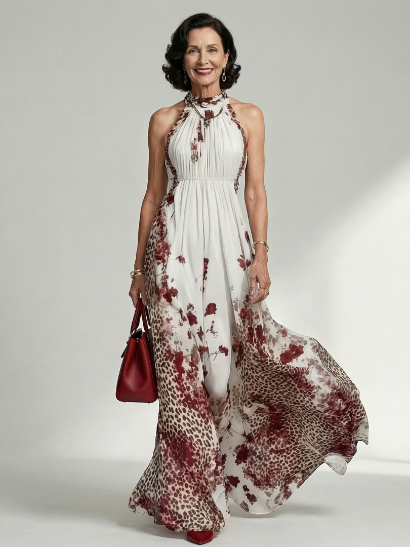 Vestido Maxi Plisado