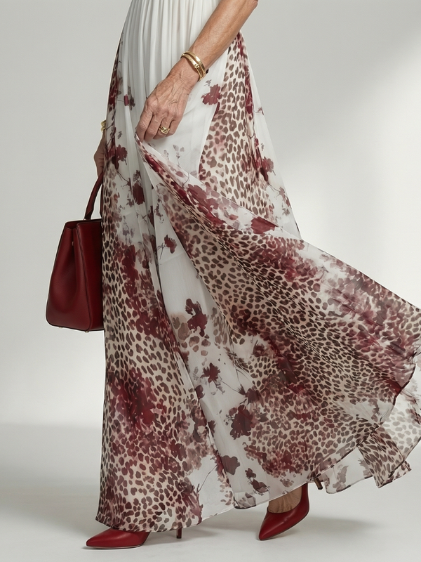 Vestido Maxi Plisado