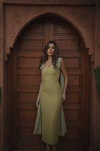 VESTIDO NICOLE VERDE CLARO