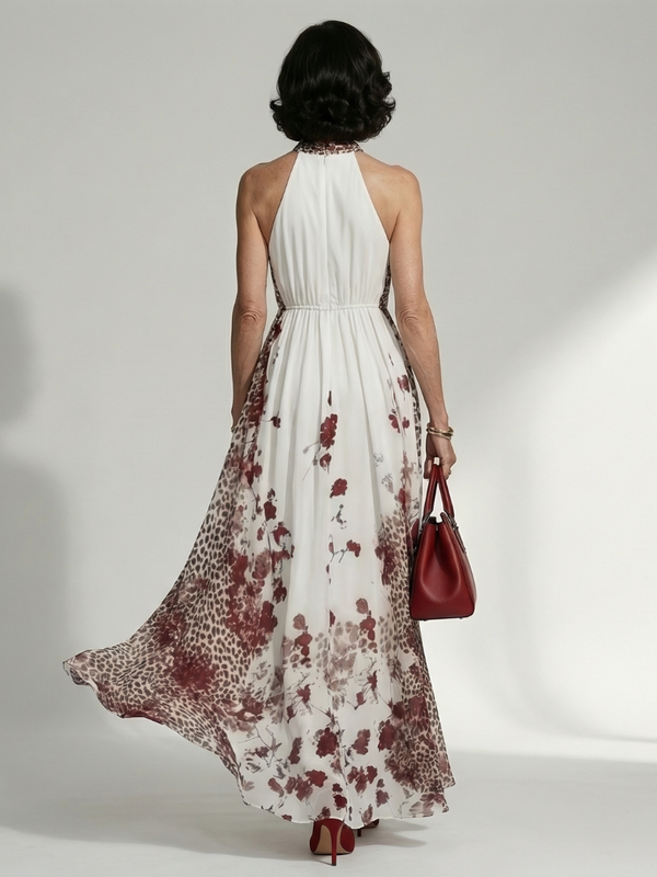Vestido Maxi Plisado