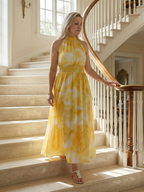 Vestido Midi Halter