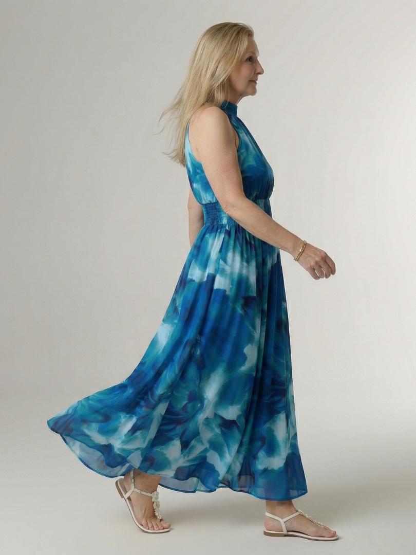 Vestido Midi Halter