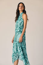 Falda manchas verde