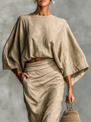 Julia™ | Conjunto de 2 Piezas con Falda