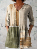 Blusa Larga Camille con Escote en V