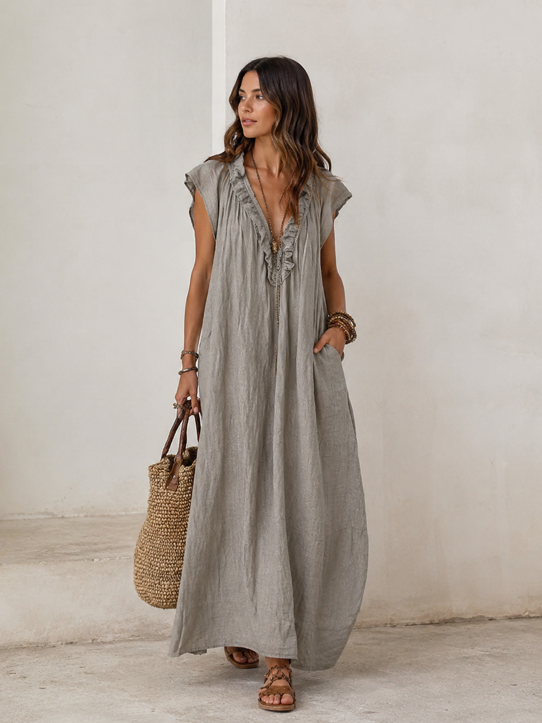 Camelia | Vestido Largo Bohemio