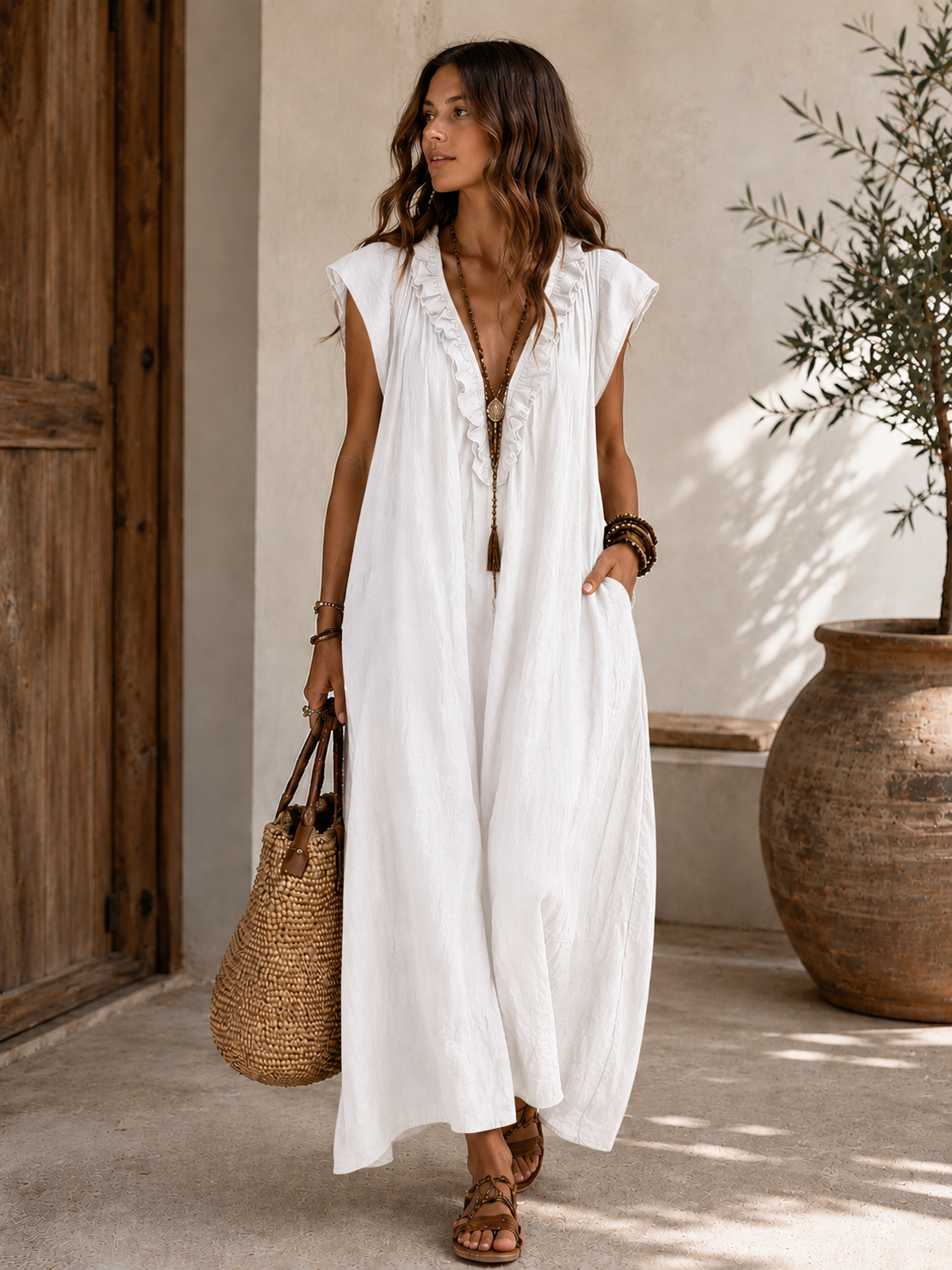 Camelia | Vestido Largo Bohemio