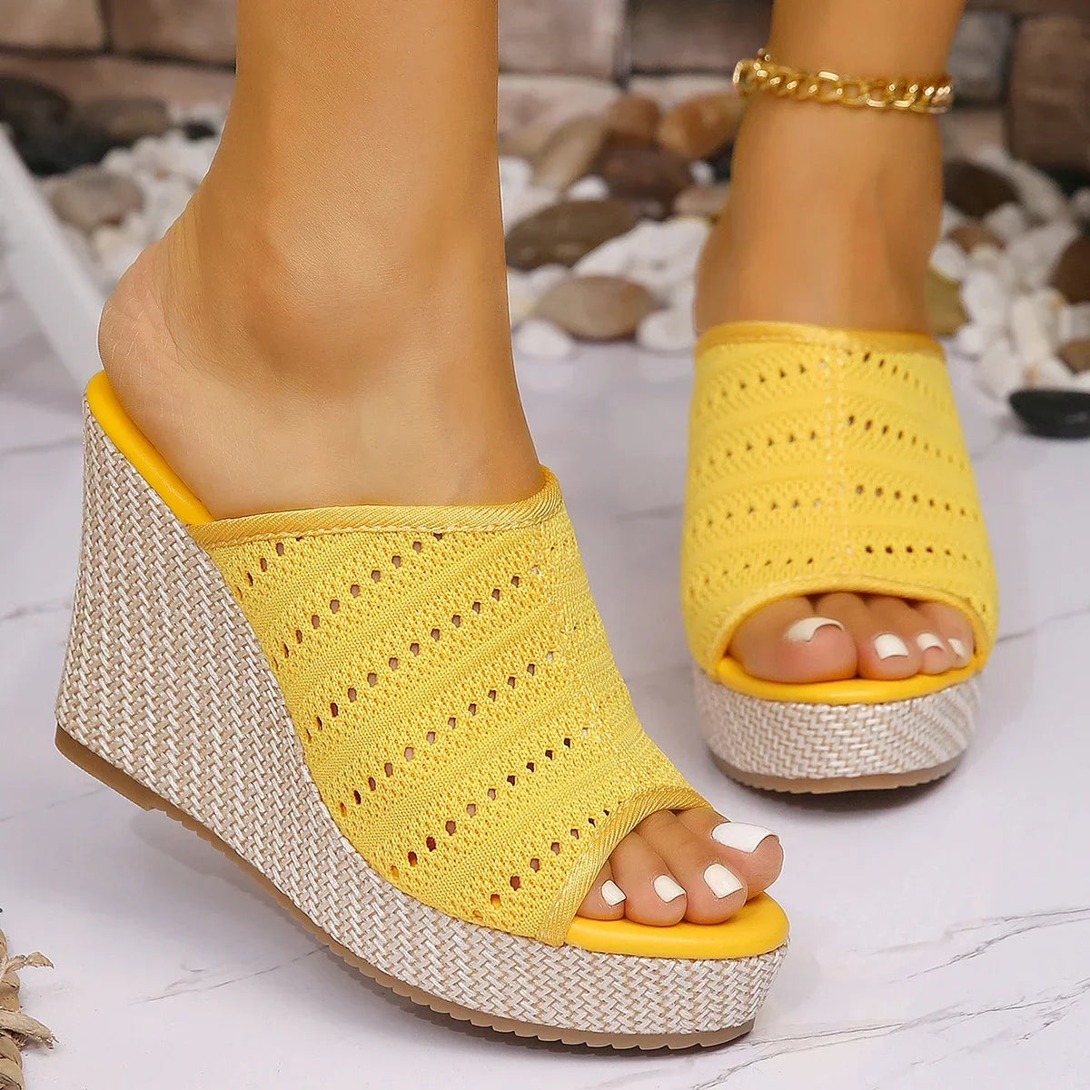 Sandalias de Cuña Amelie